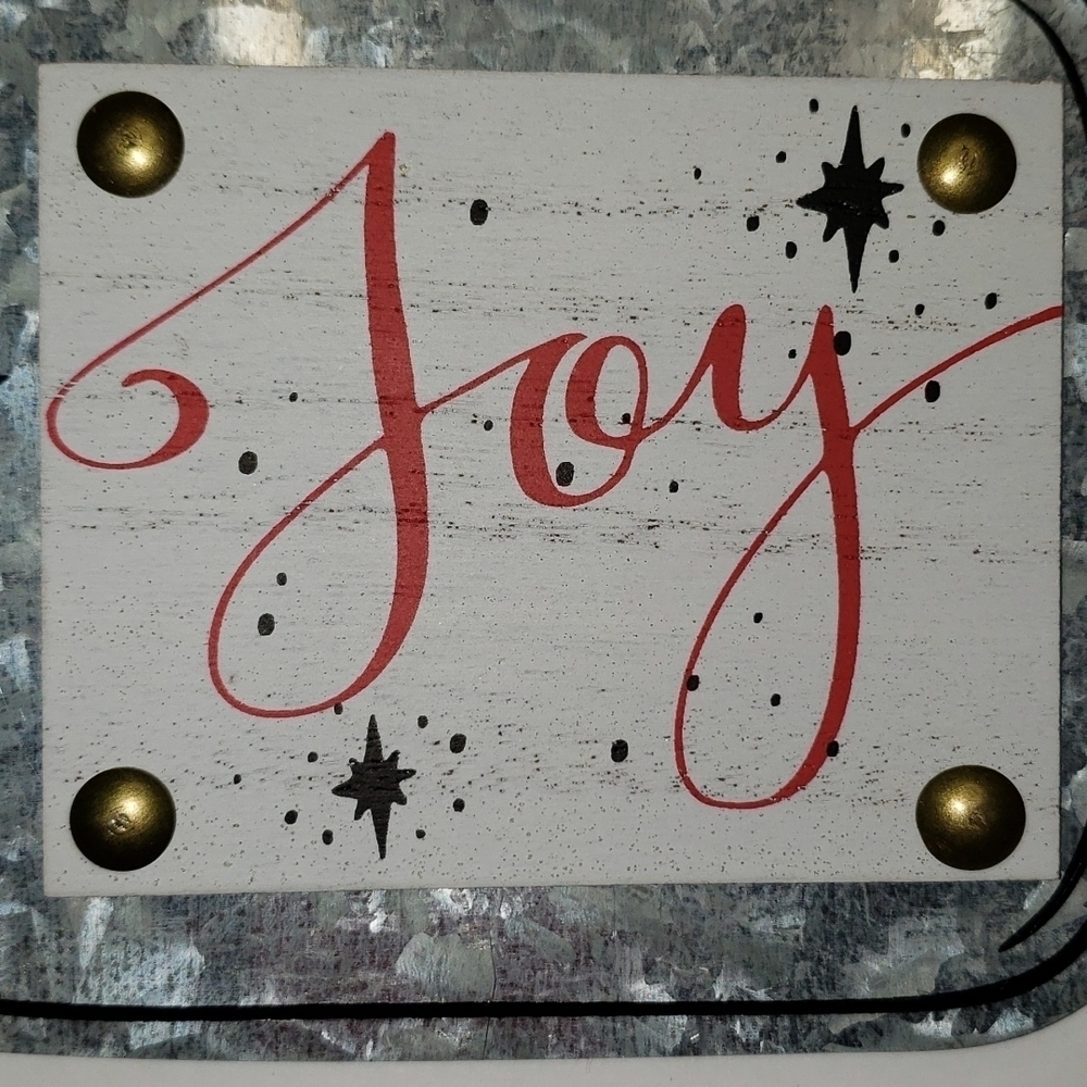 NEW- Mason Jar Metal Ornament or Wreath Insert - Picture 2 of 4